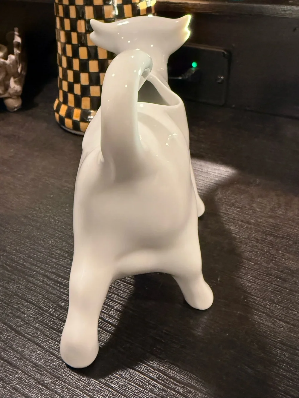 Williams Sonoma Apilco Porcelain White Ceramic Cow Creamer Pitcher